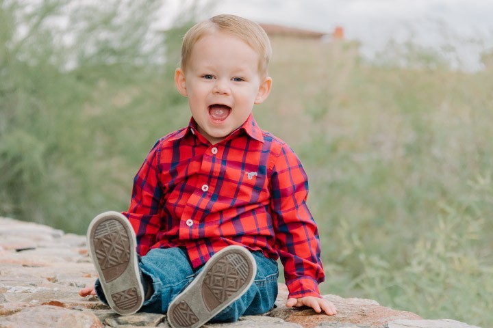 Birthday Photo Session in Scottsdale, Arizona | DC Ranch Marketplace
