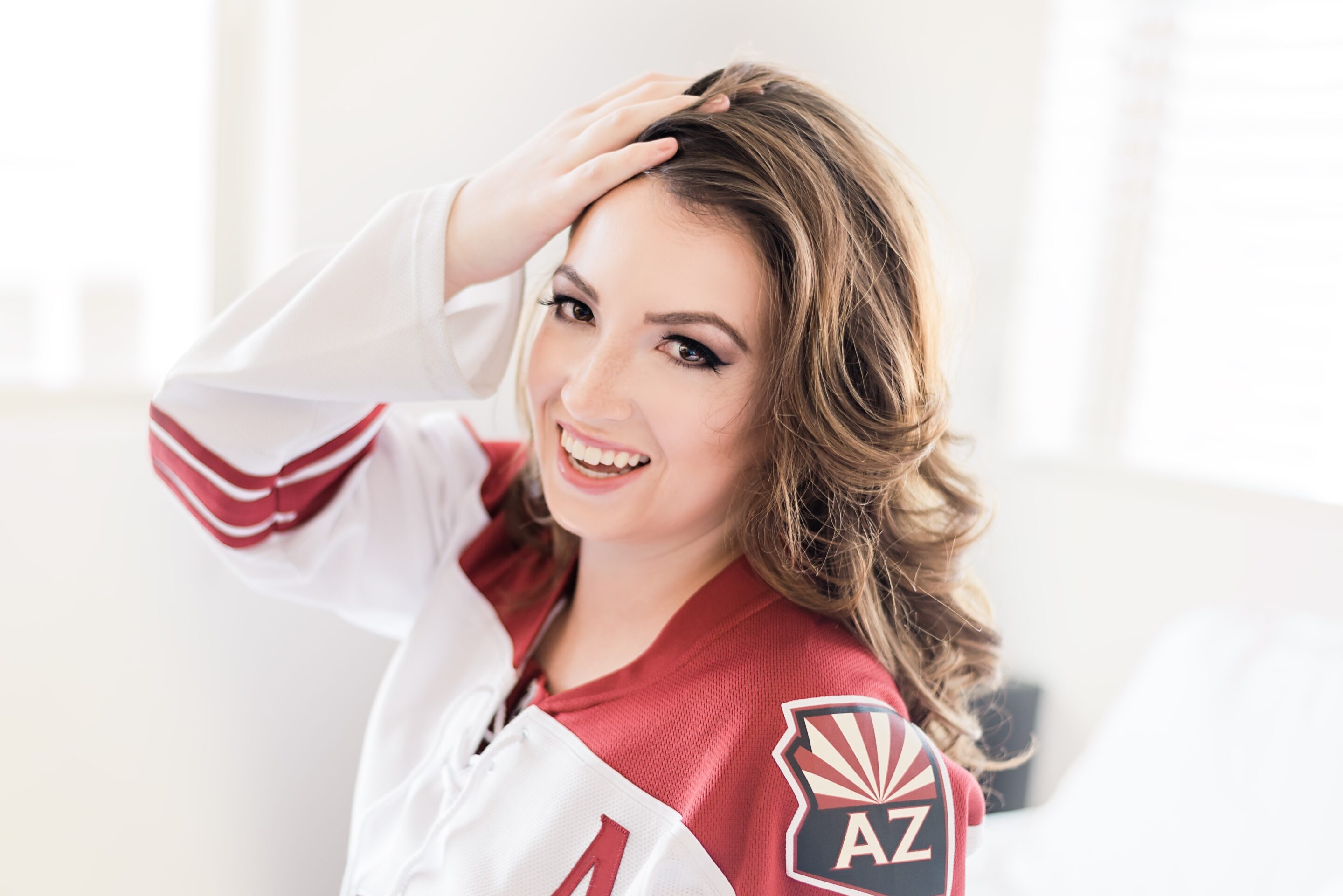 Boudoir Bridal Photography at Cascade in Scottsdale, AZ