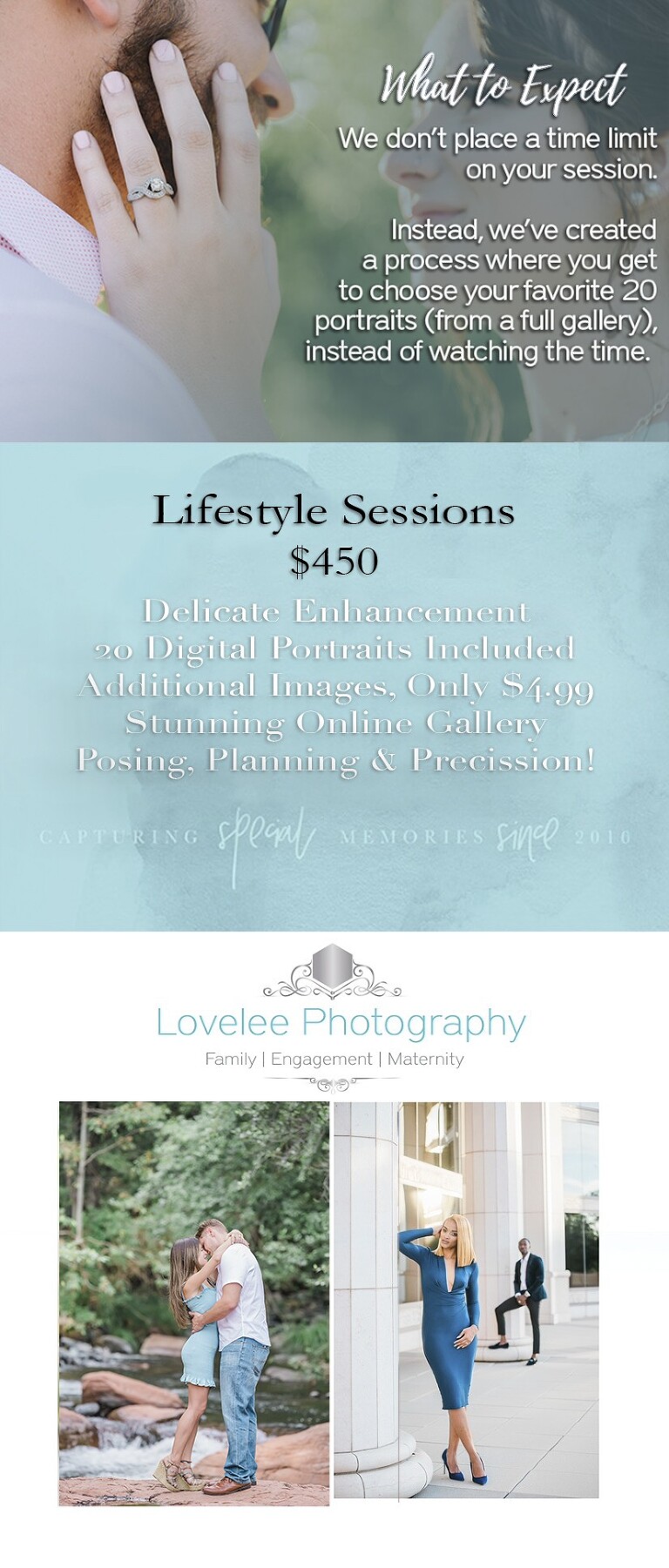 Engagement Session Pricing