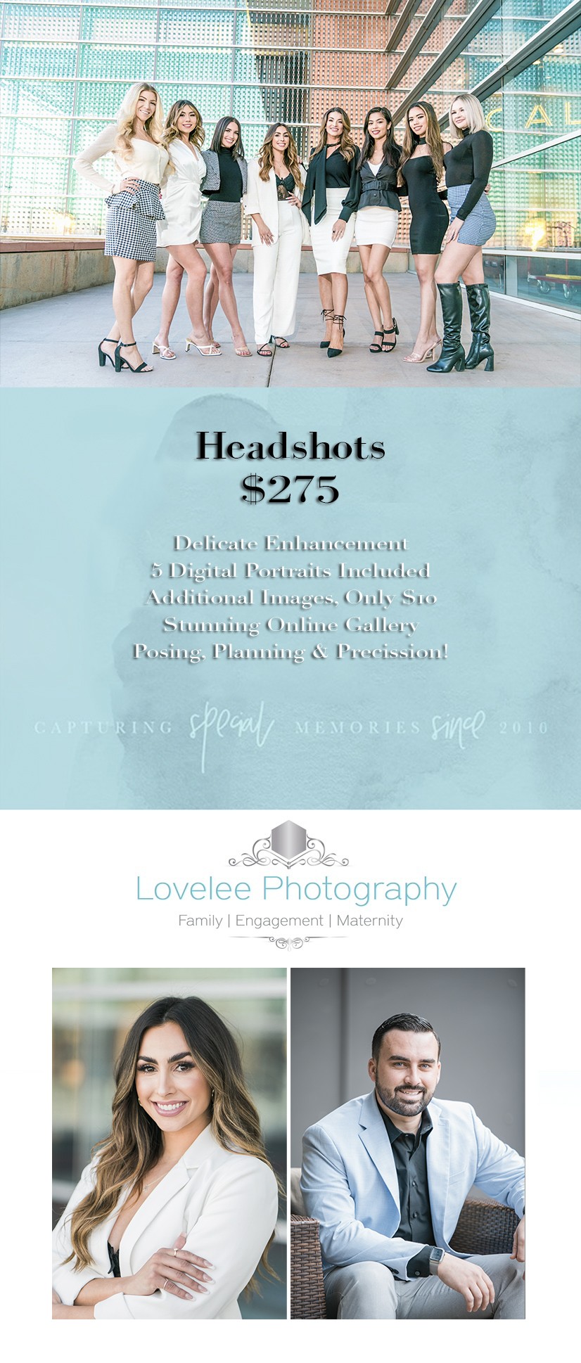 Top Headshot photographers in Arizona