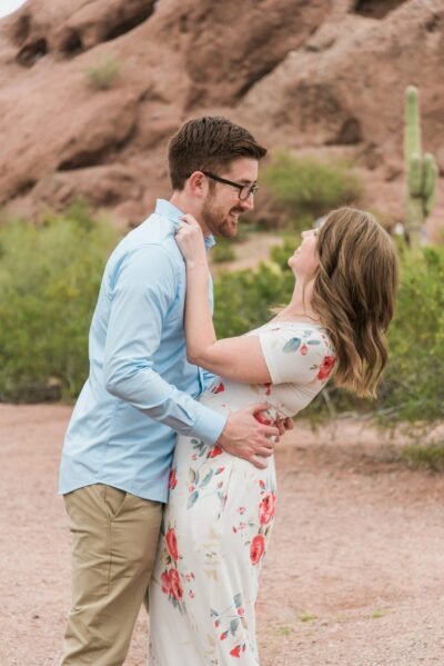 Papago Park Engagement Sessions Phoenix Arizona Engagement Sessions