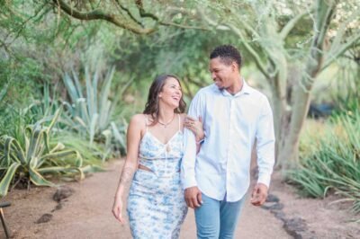 Arizona engagement photography at Botanical Gardens Arizona engagement photography at Botanical Gardens