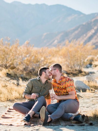 Southern California desert engagement photographer
